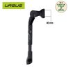 Béquille latérale KING EVO REAR alu  24'-28' max.: 35kg plaque 40mm