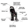 Porte-bébé CARESS BLANC fixation cadre