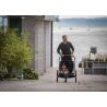 Remorque BREEZE ONE Bleu/Blanc - 1 place + JOGGER Kit