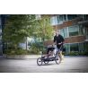 Remorque BREEZE ONE Bleu/Blanc - 1 place + JOGGER Kit