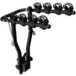 Porte-vélo attelage Arezzo 4 vélos Noir