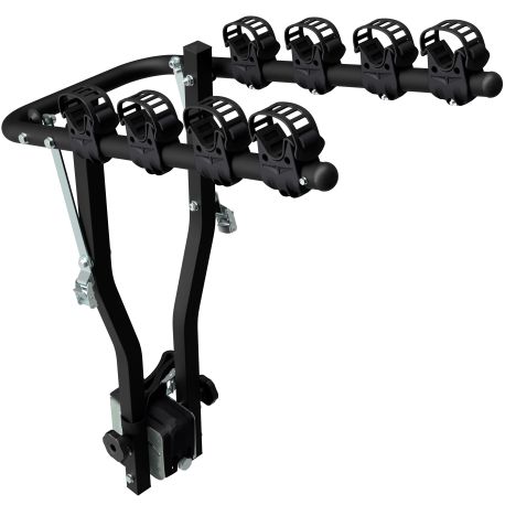 Porte-vélo attelage Arezzo 4 vélos Noir