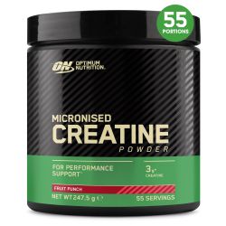 Créatine Micronisée en poudre Cocktail de Fruits 247g OPTIMUM NUTRITION