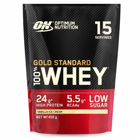 Protéine Gold Standard 100% Whey Glace à la Vanille 450g OPTIMUM NUTRITION