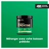 Créatine Micronisée en poudre non aromatisée 187g OPTIMUM NUTRITION