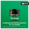 Créatine Micronisée en poudre non aromatisée 187g OPTIMUM NUTRITION