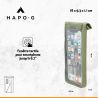 Sacoche Smartphone 100% WATERPROOF Fixation multi-supports