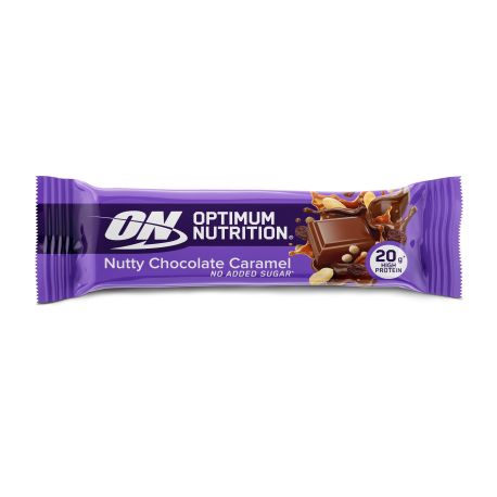 Barre Protéinée Caramel, Noix & Raisins secs 70g OPTIMUM NUTRITION