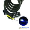 Antivol spirale à code LED 150 cm Ø 12 mm