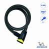 Antivol spirale à clés 120 cm Ø 25 mm