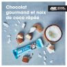 Boite de 12 Barres Protéinées Croustillantes Chocolat Noix de Coco 59g OPTIMUM N