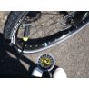 Pompe a pied acier vélo à manomètre MICHELIN AIR CONTROL XT