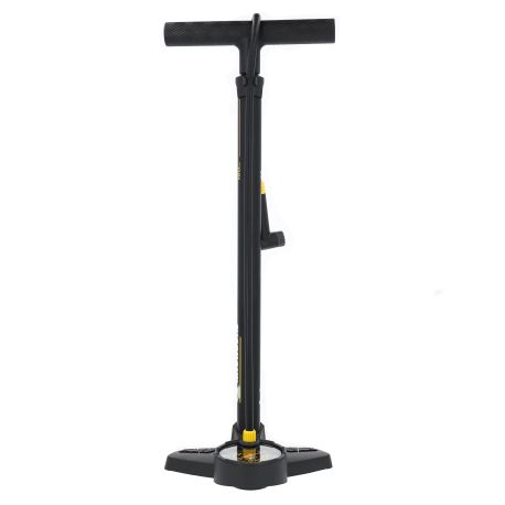 Pompe a pied acier vélo à manomètre MICHELIN AIR CONTROL