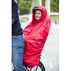 Poncho imperméable HAMAX pour sièges enfants vélos