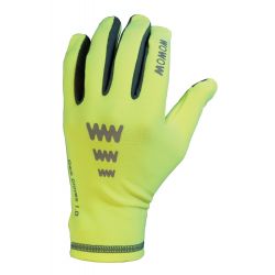 Gants vélo réfléchissants WOWOW Dark Gloves 1.0 jaune