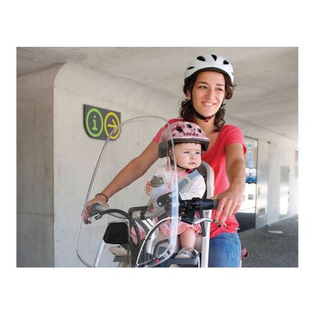 Pare-brise pour siège vélo bébé POLISPORT universel
