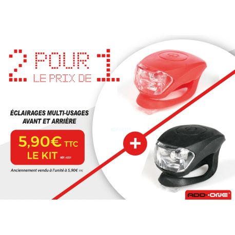 ADD ONE Kit éclairage LED Rouge / blanc