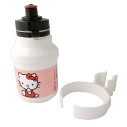 Bidon 350 ml + porte-bidon Hello Kitty