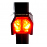 Kit d'éclairages avant + arrière vélo