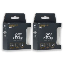 Lot de deux Chambres à air TPU 29"x2,50/3,0 - 65/75-622 PV 48 mm