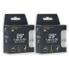Lot de deux Chambres à air TPU 29"x1,90/2,50 - 50/62-622 PV 60 mm