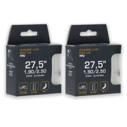 Lot de deux Chambres à air TPU 27.5"x1,90/2,50 - 50/62-584 PV 60 mm
