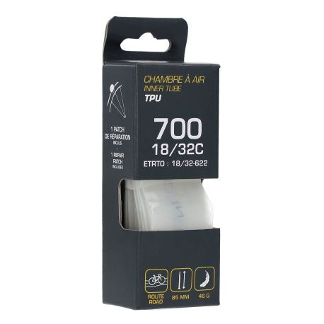 Chambre à air TPU 700 x 18/32C - 18/32-622 PV 85 mm