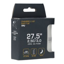 Chambre à air TPU 27.5"x2,50/3,0 - 65/75-584 PV 48 mm