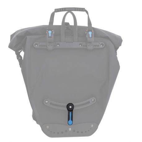 Fixation basse - bleue - avec base ronde