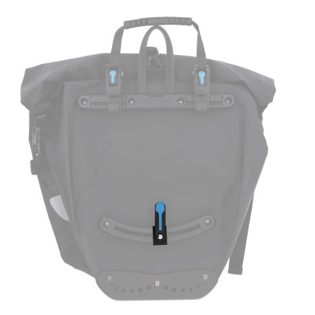 Fixation basse - bleue - avec base rectangulaire