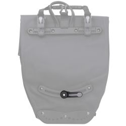 Fixation basse - grise - avec base ronde