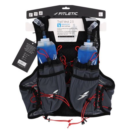 Veste Hydra Trail 2.5 Noir/Gris