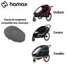 Housse de rangement pour remorque 2 places Hamax