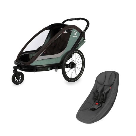 Lot Hamax Remorque Cocoon + Insert Bébé