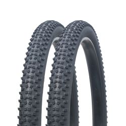 Lot de deux Pneus tringles souples