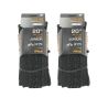 Lot de deux Pneus tringles souples
