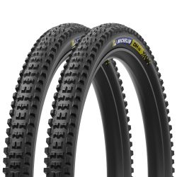 Lot de deux pneus VTT DH