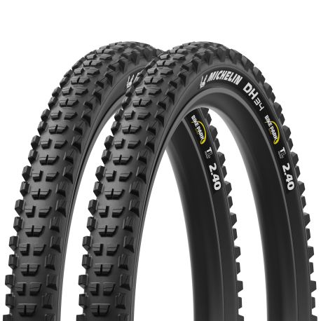 Lot de deux pneus VTT DH