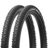 Lot de deux pneus VTT FORCE