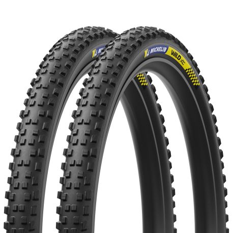 Lot de deux pneus VTT WILD XC