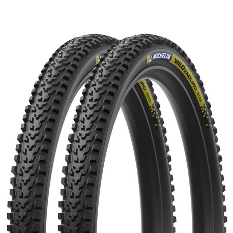 Lot de deux pneus VTT WILD ENDURO