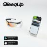 Lunettes de sport BleeqUp noir Ranger lA avec caméra