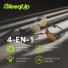 Lunettes de sport BleeqUp noir Ranger lA avec caméra