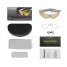 Lunettes de sport BleeqUp blanc Ranger lA avec caméra