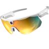 Lunettes de sport BleeqUp blanc Ranger lA avec caméra