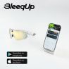 Lunettes de sport BleeqUp blanc Ranger lA avec caméra