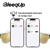 Lunettes de sport BleeqUp blanc Ranger lA avec caméra
