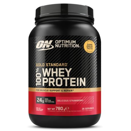 Protéine Gold Standard 100% Whey Fraise 780g OPTIMUM NUTRITION