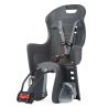 Porte bébé BOODIE fixation cadre Gris/Argent