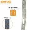 Roue arrière 16" à ecrous ETRTO 305X20C roue libre